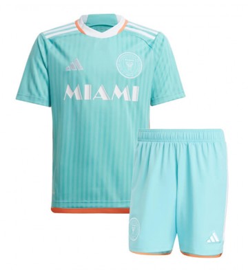 Inter Miami Tercera Equipación Niños 2024-25 Manga Corta (+ Pantalones cortos)